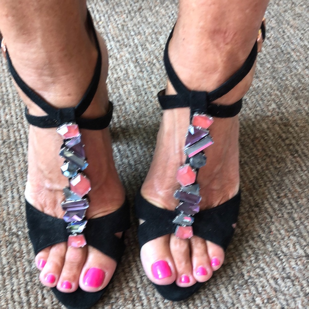 Jeweled heels, ooo la la